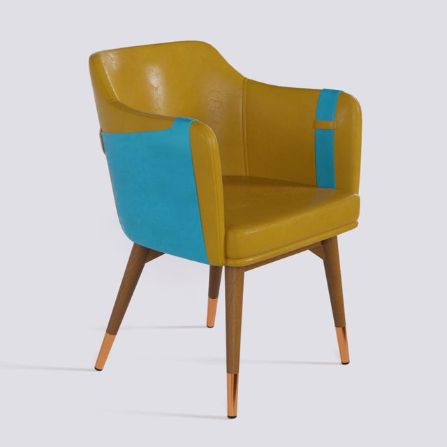 Snazzy Lounge Chair in Wooden Base | 1933
