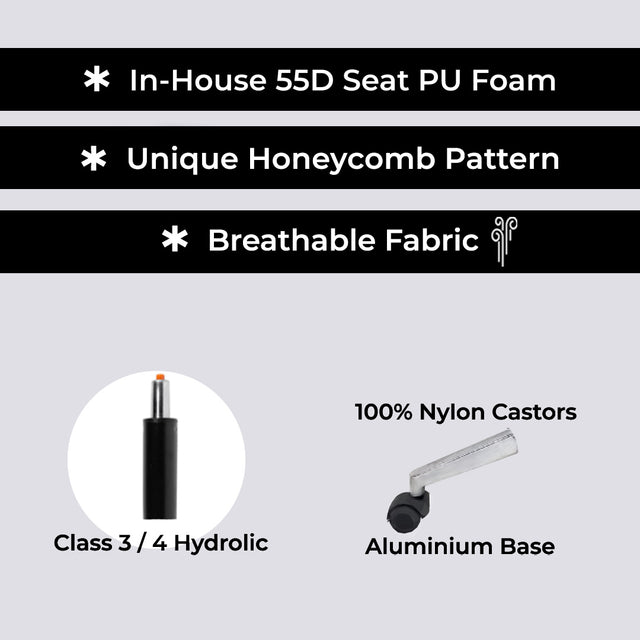 Mid Back Executive Net Revolving Chair 1503