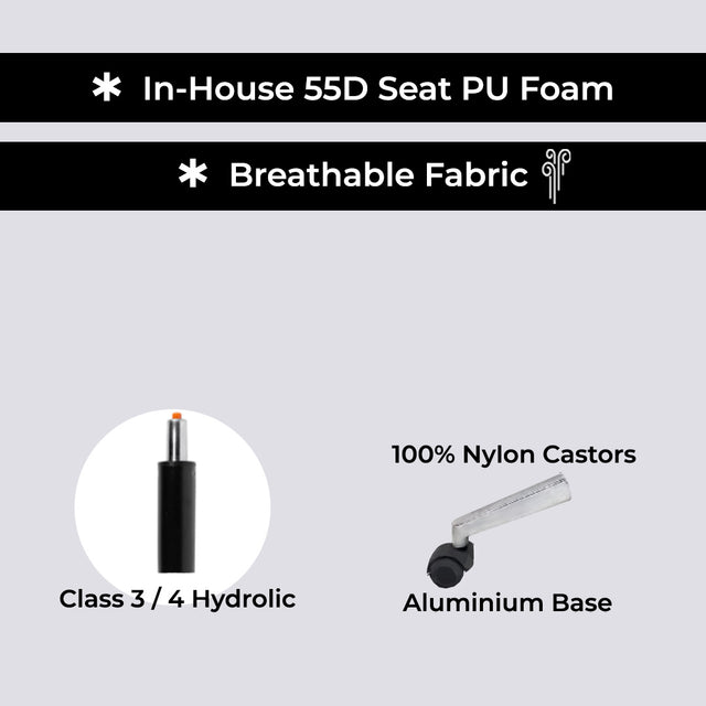 High Back Executive Net Revolving Chair 1501