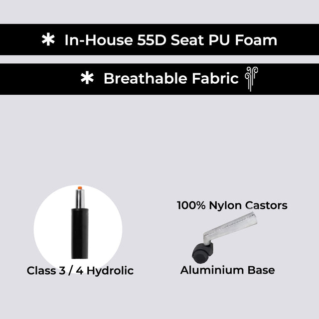 High Back Executive Net Revolving Chair 1510