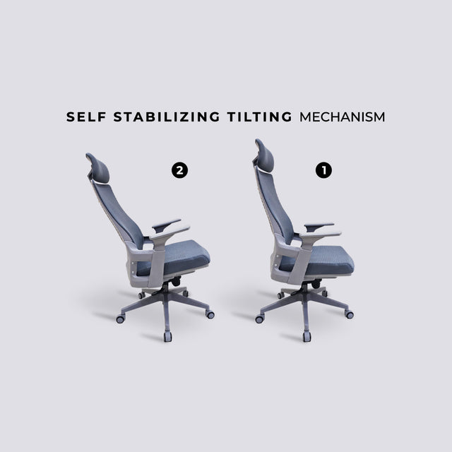 High Back Executive Net Revolving Chair 1509