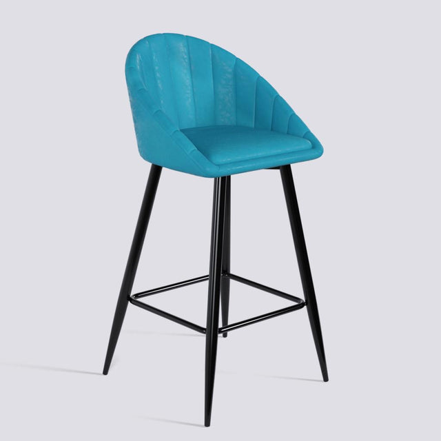 Bar Stool 605 In Powder Coated Metal Base