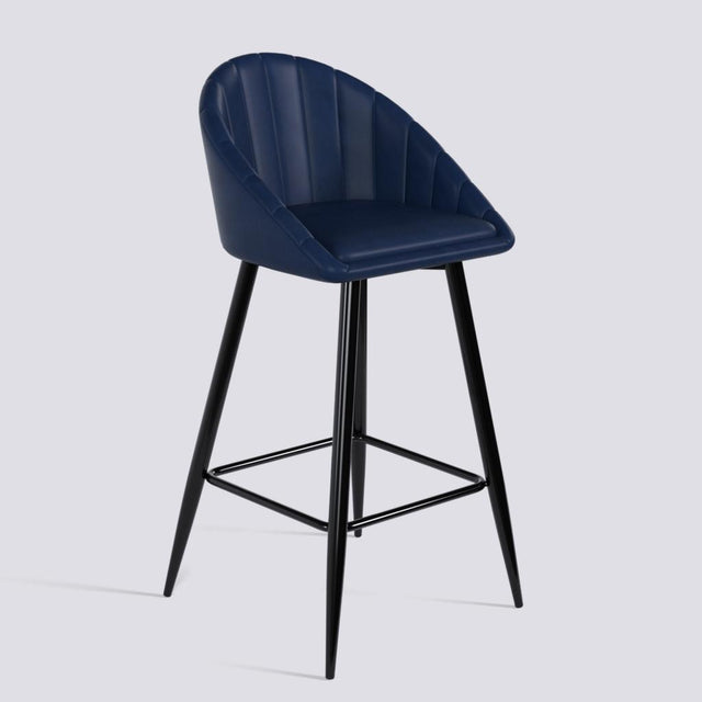 Bar Stool 605 In Powder Coated Metal Base