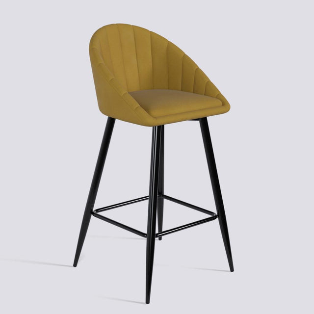 Bar Stool 605 In Powder Coated Metal Base