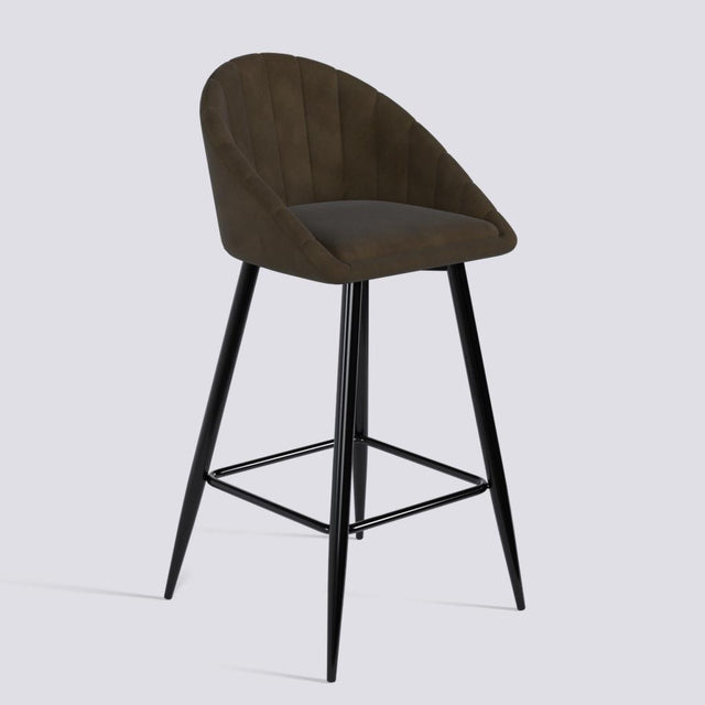 Bar Stool 605 In Powder Coated Metal Base