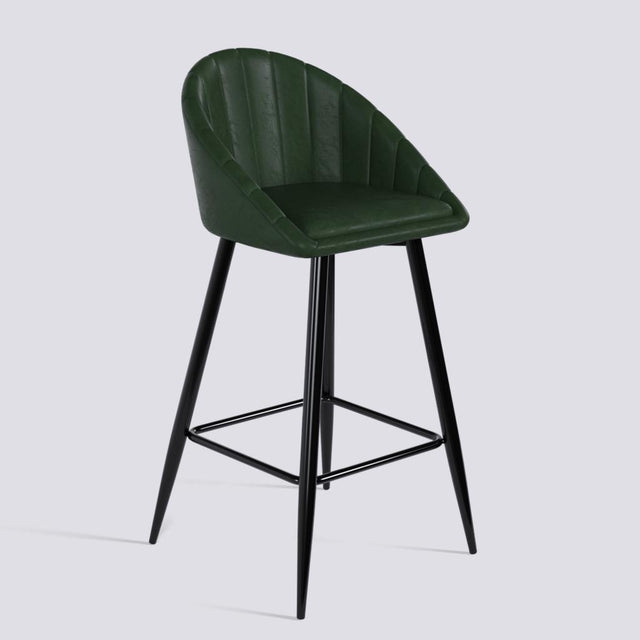 Bar Stool 605 In Powder Coated Metal Base