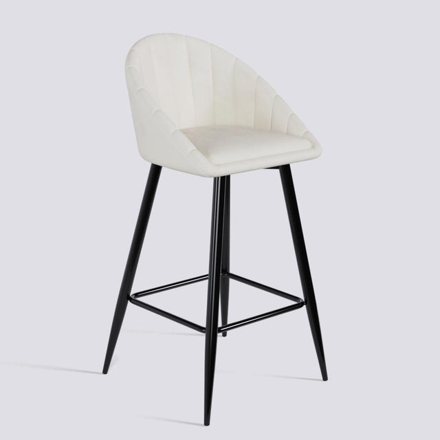 Bar Stool 605 In Powder Coated Metal Base