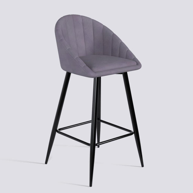 Bar Stool 605 In Powder Coated Metal Base