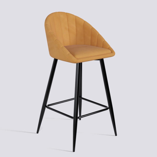 Bar Stool 605 In Powder Coated Metal Base