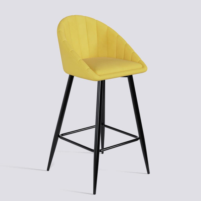 Bar Stool 605 In Powder Coated Metal Base