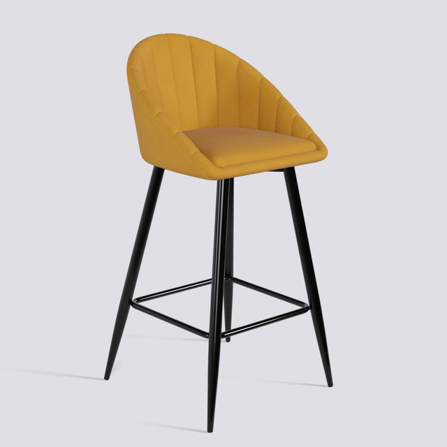 Bar Stool 605 In Powder Coated Metal Base