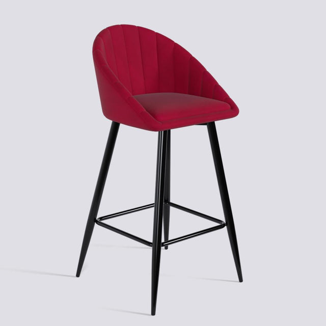Bar Stool 605 In Powder Coated Metal Base