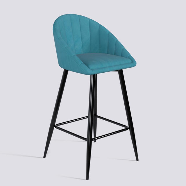 Bar Stool 605 In Powder Coated Metal Base