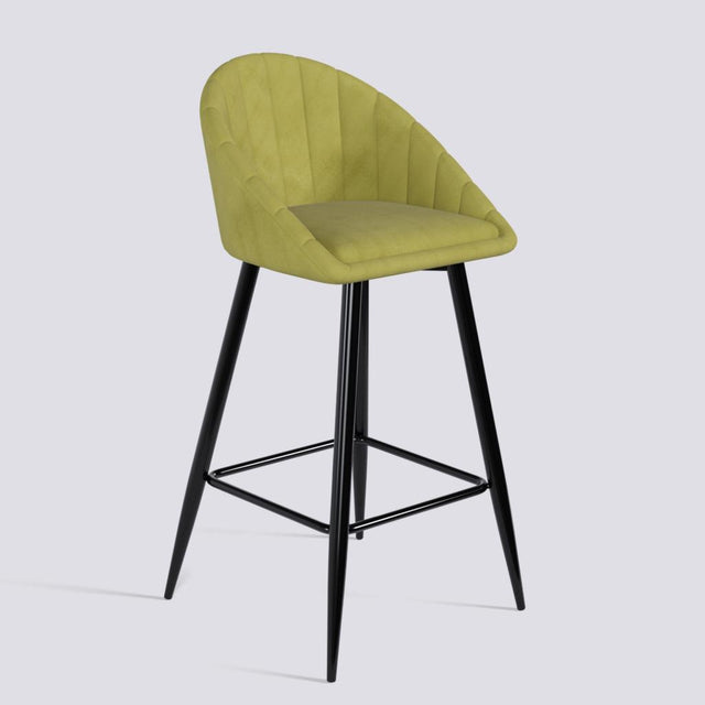 Bar Stool 605 In Powder Coated Metal Base