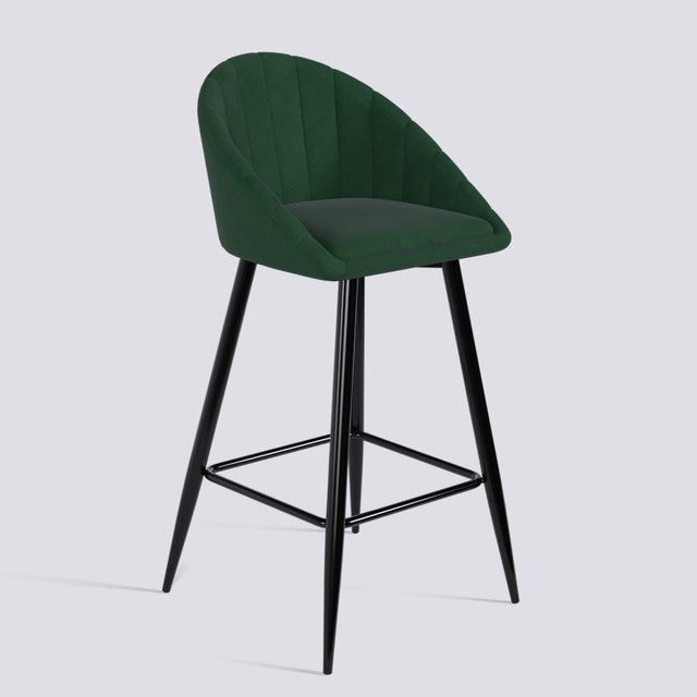 Bar Stool 605 In Powder Coated Metal Base