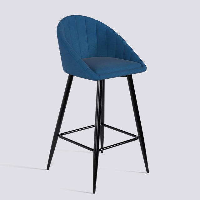 Bar Stool 605 In Powder Coated Metal Base