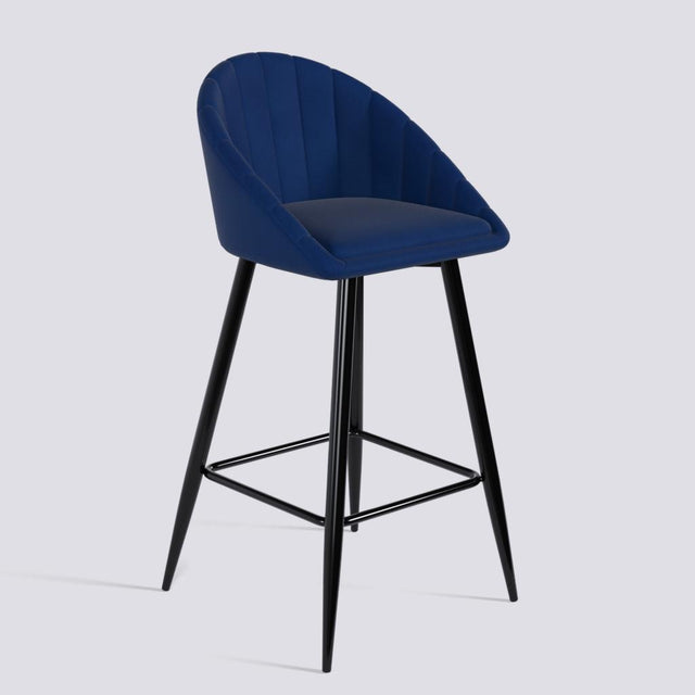 Bar Stool 605 In Powder Coated Metal Base