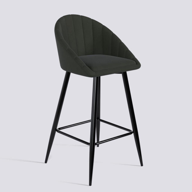 Bar Stool 605 In Powder Coated Metal Base