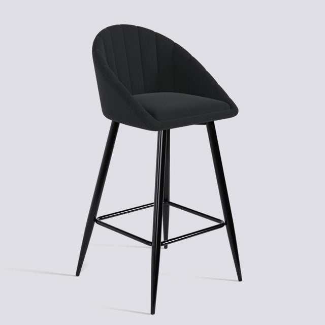 Bar Stool 605 In Powder Coated Metal Base