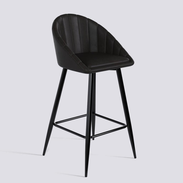 Bar Stool 605 In Powder Coated Metal Base