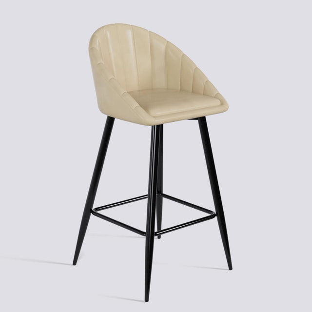 Bar Stool 605 In Powder Coated Metal Base