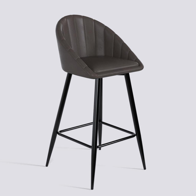 Bar Stool 605 In Powder Coated Metal Base