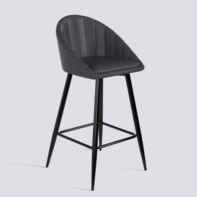 Bar Stool 605 In Powder Coated Metal Base