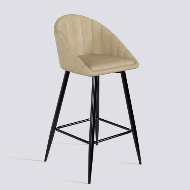 Bar Stool 605 In Powder Coated Metal Base