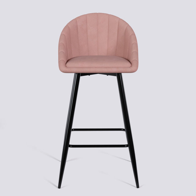 Bar Stool 605 In Powder Coated Metal Base