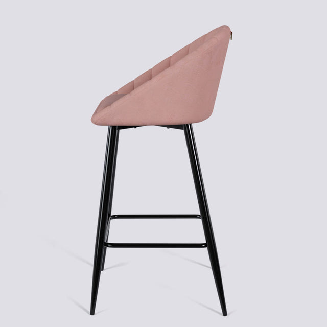 Bar Stool 605 In Powder Coated Metal Base