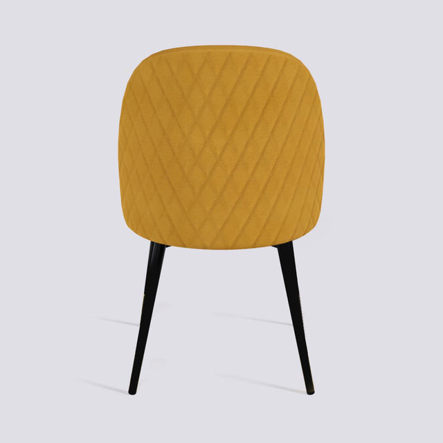 Fuze Dining Chair In Powder Coated Metal Base | 495