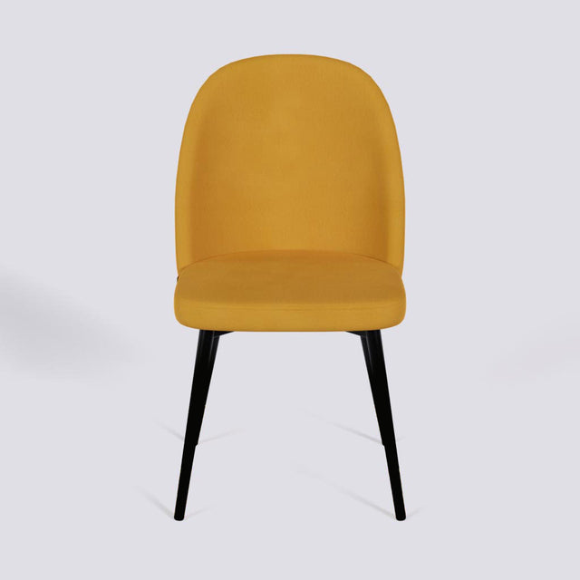 Fuze Dining Chair In Powder Coated Metal Base | 495