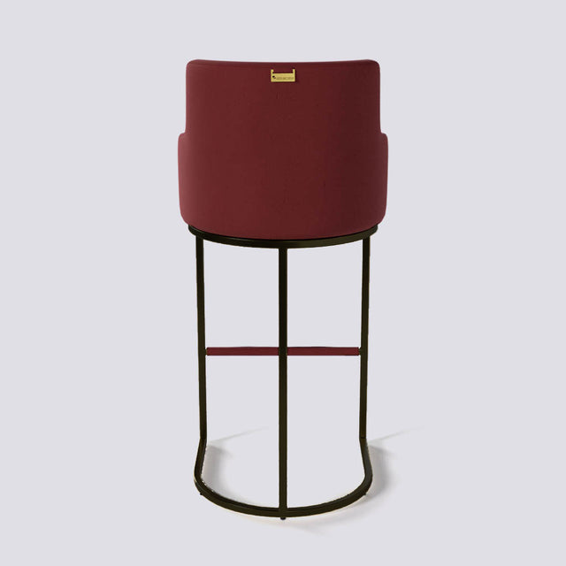 Sassy Bar Stool In Powder Coated Metal Base | 631