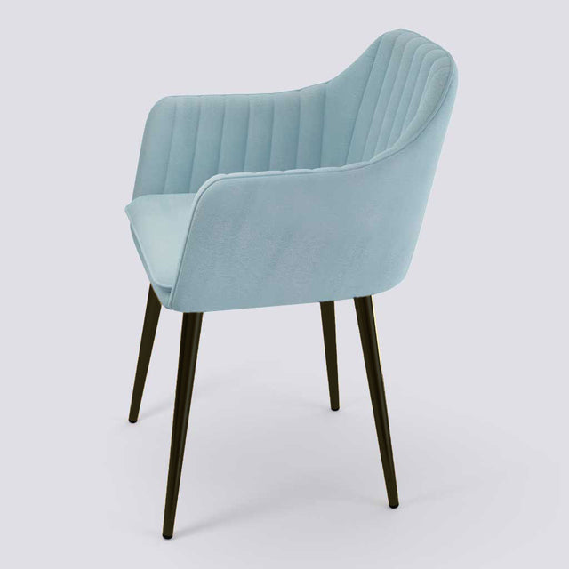 Streak Lounge Chair In Powder Coated Metal Base | 1919