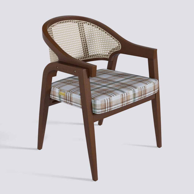 Zingy Lounge Chair in Wooden Base With Cane (Printed) | 1939