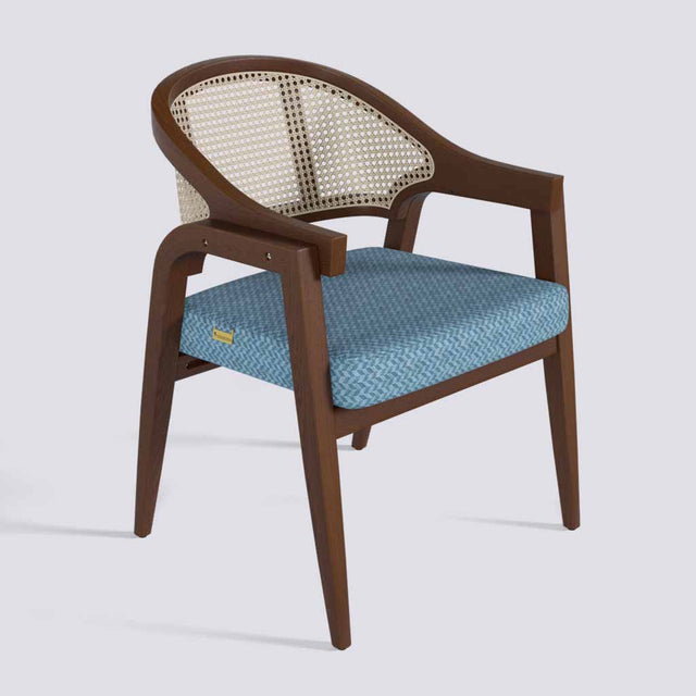 Zingy Lounge Chair in Wooden Base With Cane (Printed) | 1939