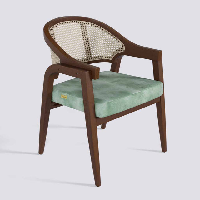 Zingy Lounge Chair in Wooden Base With Cane (Printed) | 1939