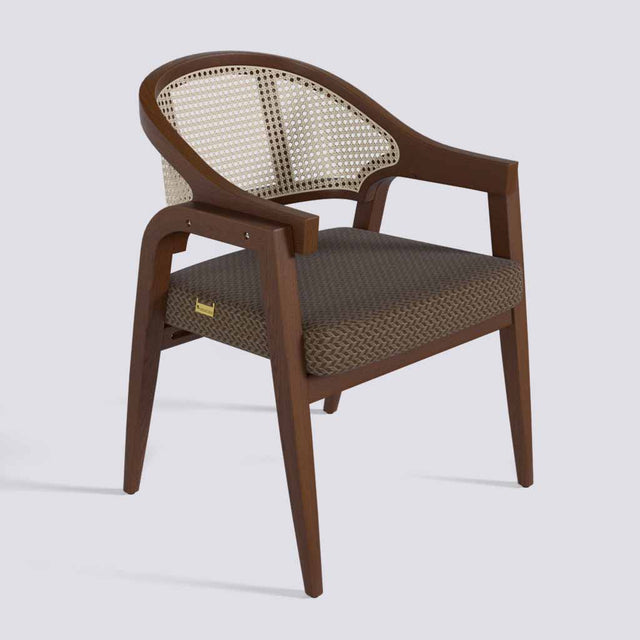 Zingy Lounge Chair in Wooden Base With Cane (Printed) | 1939