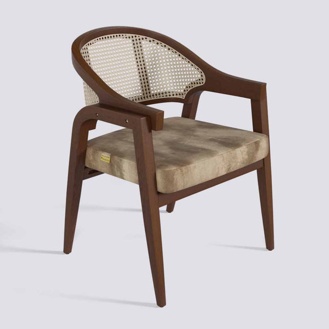 Zingy Lounge Chair in Wooden Base With Cane (Printed) | 1939