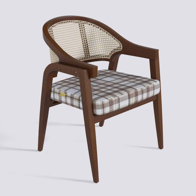 Zingy Lounge Chair in Wooden Base With Cane (Printed) | 1939