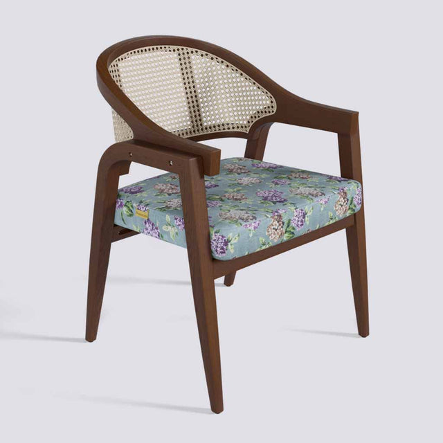 Zingy Lounge Chair in Wooden Base With Cane (Printed) | 1939