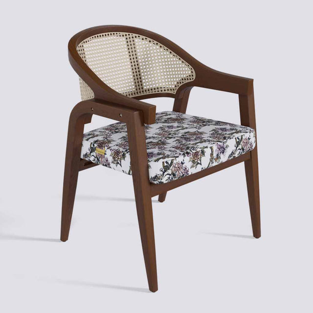Zingy Lounge Chair in Wooden Base With Cane (Printed) | 1939