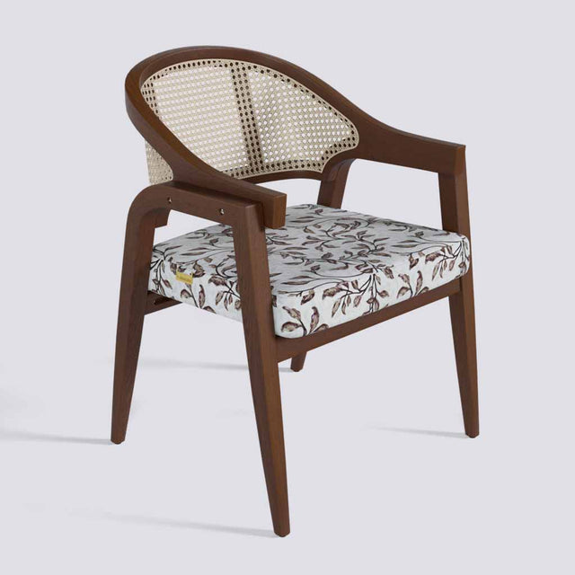 Zingy Lounge Chair in Wooden Base With Cane (Printed) | 1939