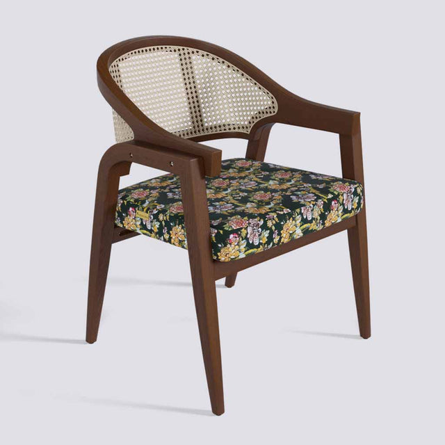 Zingy Lounge Chair in Wooden Base With Cane (Printed) | 1939