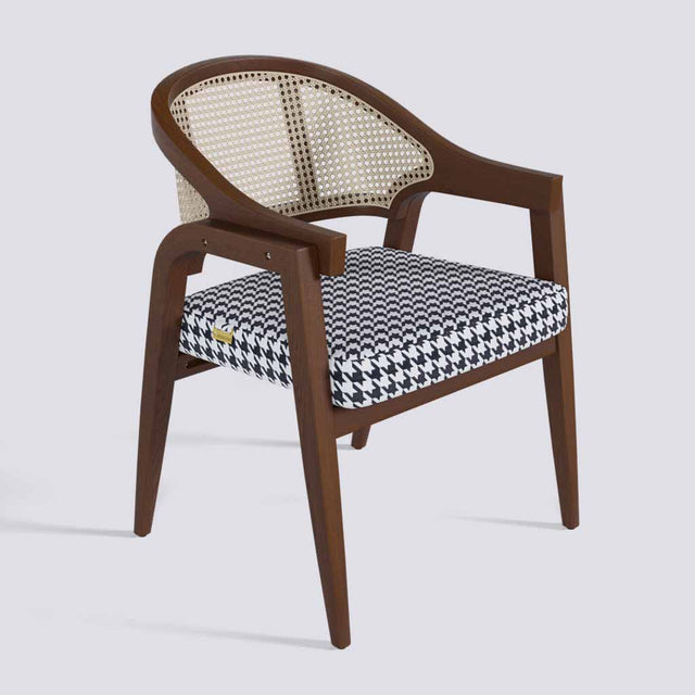 Zingy Lounge Chair in Wooden Base With Cane (Printed) | 1939