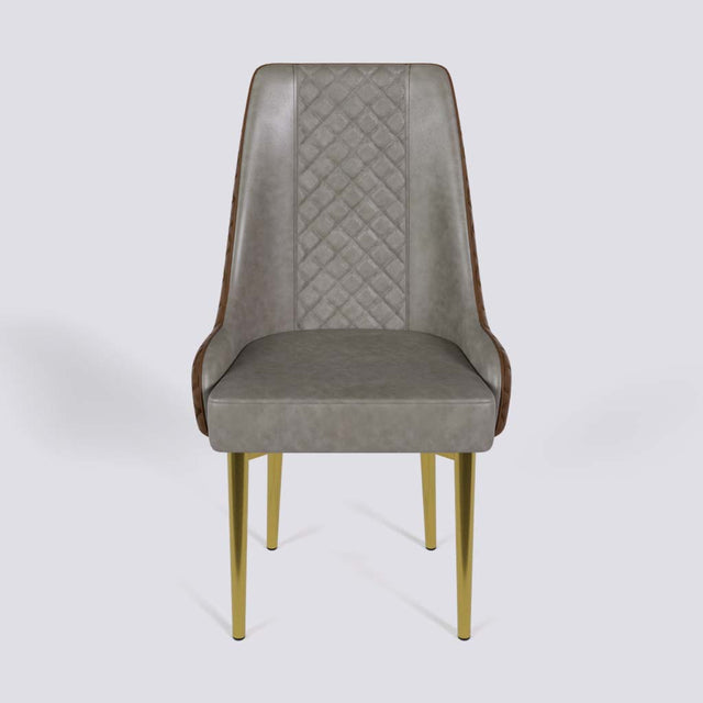 Imperial Dining Chair In Gold Electroplated Metal Base | 501