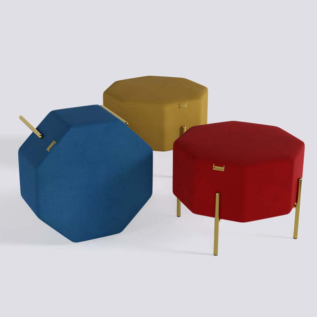 Octagon Pouffe