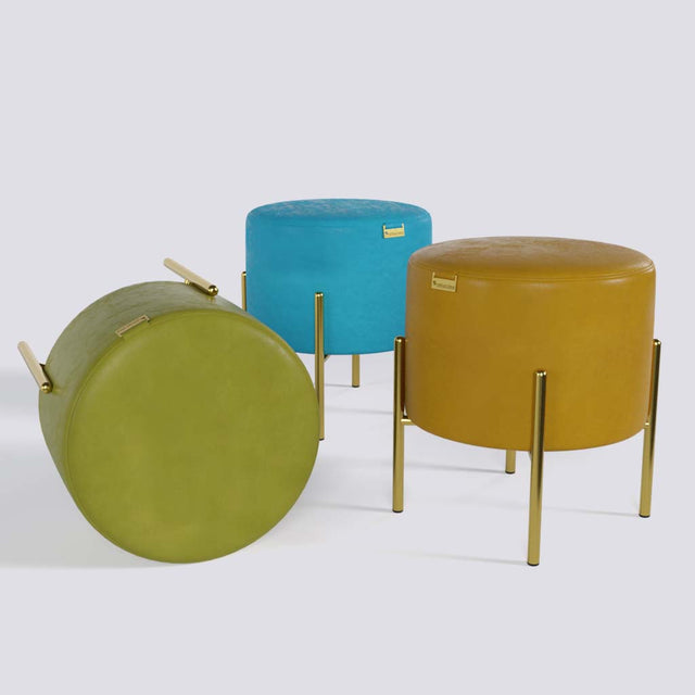 Round Pouffe