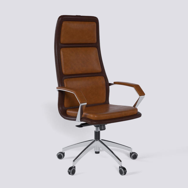 Sleek Trio Executive Office Revolving Chair | 1512