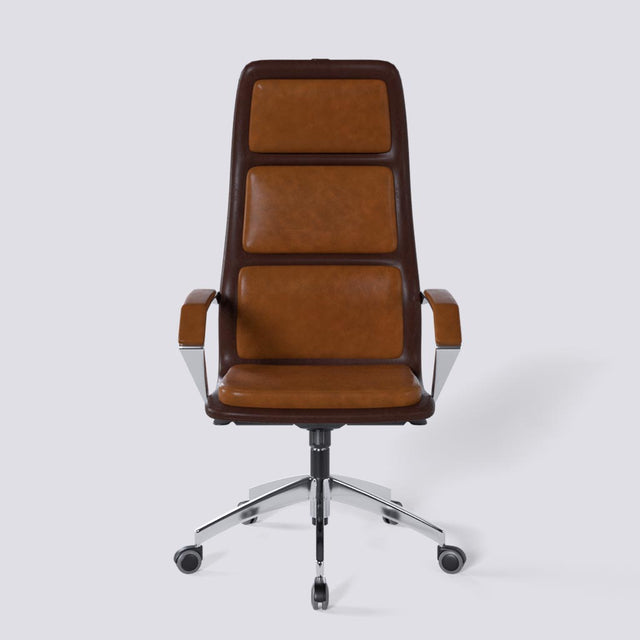 Sleek Trio Executive Office Revolving Chair | 1512